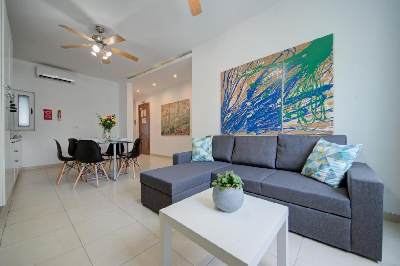 Azure Haven - Gzira Apartments And Penthouse By Shortletsmalta Exterior foto